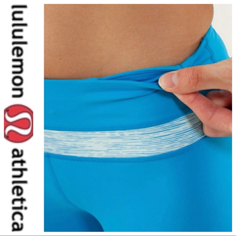 💕SALE💕 Lululemon Blue Run Inspire Crop II - Picture 4 of 14